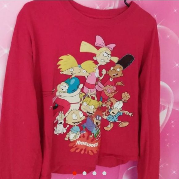 NICKELODEON SWEATER! ❤️ - Picture 1 of 4